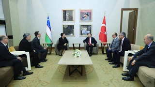 Делегация Республики Узбекистан во главе с Председателем Сената Олий Мажлиса прибыла в Турецкую Республику