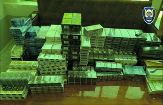 В Андижане изъяты более трех тысяч пачек нелегальной табачной продукции