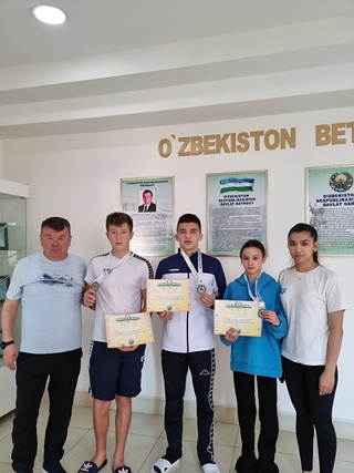 Наманган вилояти сув спорти вакиллари - Ўзбекистон чемпионати ғолиби