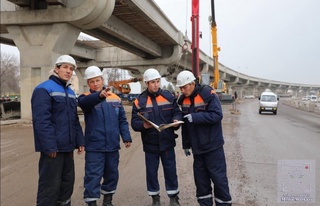 Жер үсті метро желісінің  2-басқыштағы құрылыс жұмыстары жүргізілуде