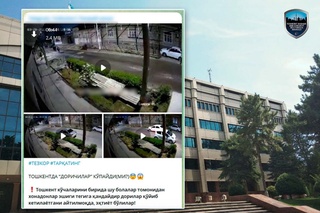 Тошкентда уйлардан бири яқинидаги кузатув камерасига гиёҳванд моддаларни қидираётган 28 киши тушиб қолди