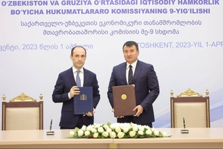 В Ташкенте прошло 9-е заседание Узбекско-грузинской межправительственной комиссии по торгово-экономическому сотрудничеству