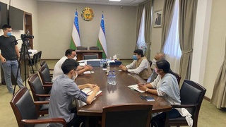 В Агентстве кинематографии Узбекистана состоялась встреча с послом Индии