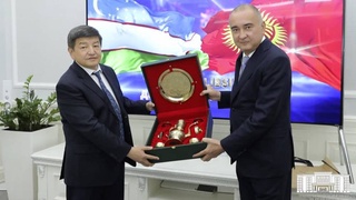 Хоким города Ташкента встретился с делегацией Правительства Кыргызстана