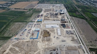 В Сырдарьинской области возводится новая электростанции в 1500 МВт