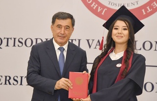 JIDU bitiruvchilariga diplom topshirildi