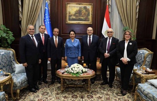 Олий Мажлис Сенати Раиси Миср Араб Республикаси Сенати Раиси билан учрашди