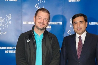 Xalqaro Paralimpiya qoʼmitasi prezidenti Endryu Parsons Oʼzbekistonga keldi