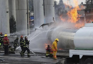 Mexiko shahrida gaz sisternasining portlashi oqibatida sakkiz kishi halok bo'ldi