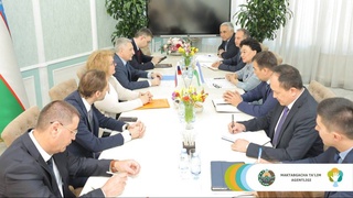 A meeting with the delegation of the Russian Federation was held at the Agency of Preschool Education
