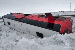 Россия Федерацияси Оренбург вилоятида йўловчи автобуси билан содир бўлган ЙТҲ юзасидан маълумот берилди