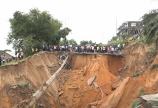 In Indonesia, three people were killed and 20 were missing due to a landslide