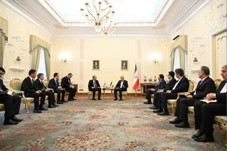 The Iranian President received the delegation of Uzbekistan in Tehran