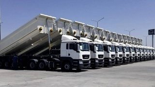 589 trucks were exported in 11 months