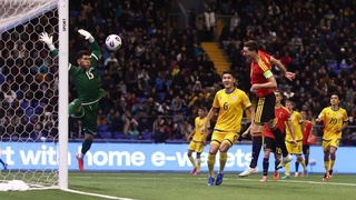 Сборная Казахстана сыграла вничью с Бельгией в отборе на ЧМ-2026