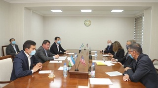 АҚШ элчиси билан учрашув