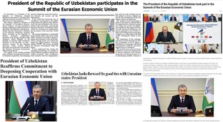 Ўзбекистон раҳбарининг Олий Евроосиё иқтисодий кенгаши йиғилишидаги нутқи Покистон ОАВ диққат марказида