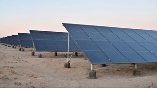 В Тамдынском районе возводится солнечная фотоэлектростанция общей мощностью 500 МВт