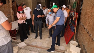 Азиз Абдухакимов изучил состояние туристических, спортивных и культурных объектов Хорезмской области