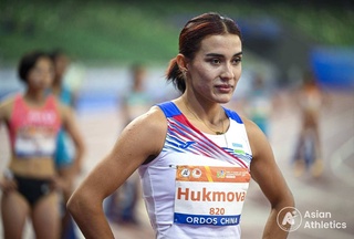 Жонбиби Хукмова завоевала второе золото на чемпионате Азии U23 по легкой атлетике