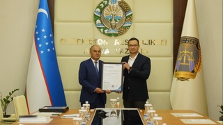 Адлия вазирлиги ISO 9001 сифат назорати менежменти халқаро стандарти сертификатини олди