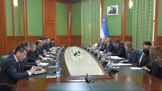 Владимир Норов встретился с помощником Госсекретаря США по делам Южной и Центральной Азии Дональдом Лу