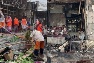 “Чорсу” бозоридаги ёнғиндан зарар кўрган майдонларни тиклаш бўйича ишчи гуруҳ тузилди