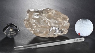 A huge diamond has been found in Botswana, the second largest in history