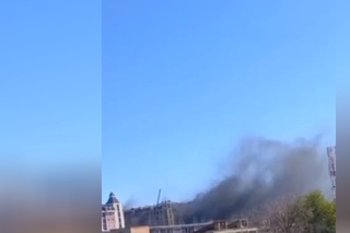 Тошкентда янги қурилаётган биноларнинг бирида ёнғин чиқди