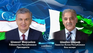 Өзбекстан Президенті мен Пәкістан Премьер-Министрі телефон арқылы сөйлесті