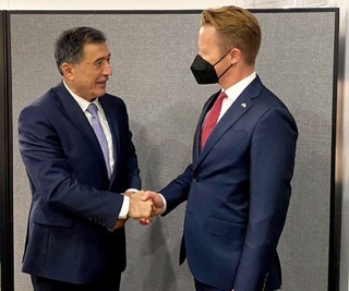 Дания Ташқи ишлар вазири билан учрашув бўлиб ўтди