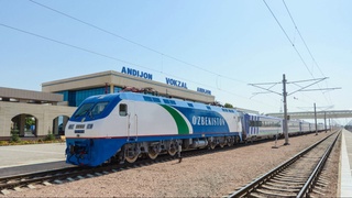 Toshkent–Andijon va Andijon–Toshkent yoʻnalishidagi poyezd reyslari bekor qilindi