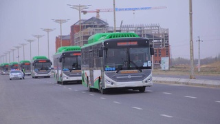 Из Китая в Наманган доставили еще 30 новых автобусов