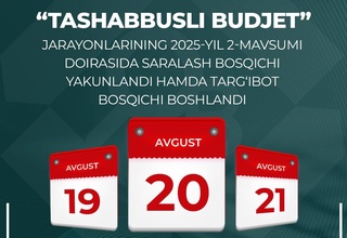 “Tashabbusli budjet”ning 2025-yilgi 2-mavsumida targʻibot bosqichi boshlandi