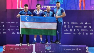 На четверых - десять богатырских наград. Засеребрились