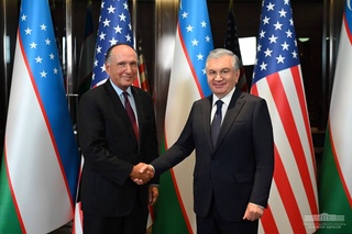 The President of Uzbekistan receives the head of the Citigroup