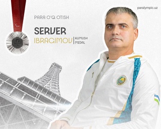 Париж-2024: Сервер Ибрагимов завоевал серебряную медаль на Паралимпийских играх