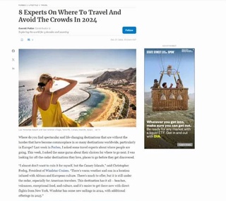 Авторитетный журнал «Forbes» включил Узбекистан в список самых интересных туристических направлений