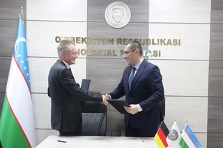 Германия федерал Нотариуслар палатаси билан ҳамкорлик меморандуми имзоланди