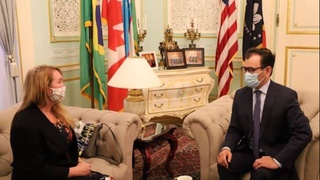 Очередная партия гуманитарной помощи направляется из США в зону Приаралья