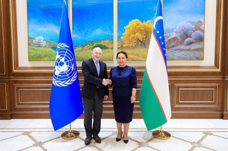 В Сенате состоялась встреча с главой Регионального центра ООН по превентивной дипломатии для Центральной Азии