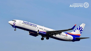 Турецкая Sunexpress запускает рейсы из Измира в Самарканд