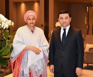 Глава МИД Узбекистана провел встречу с первым заместителем Генерального секретаря ООН