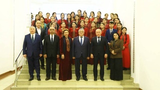 В Национальном университете Узбекистана прошла презентация первой книги Президента Туркменистана под названием «Молодежь - опора Родины»