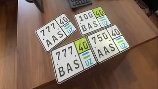 В Узбекистане стартовала выдача номерных знаков для мопедов и скутеров