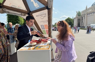 Uzbekistan's national stand is presented in Russia at the Travel Tourism Forum