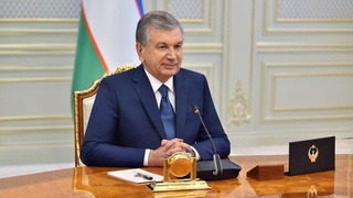 President of Uzbekistan holds talks with EBRD President