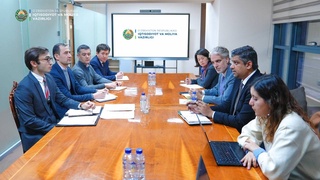 В Министерстве экономики и финансов прошла встреча с представителями Глобального института зеленого роста (GGGI)