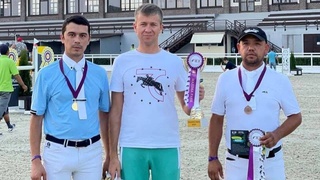 Наши всадники завоевали четыре медали на Евразийской лиги