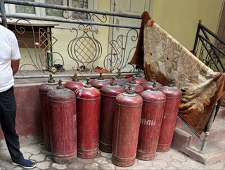 В Андижане выявлена незаконная автозаправка сжиженным газом на дому